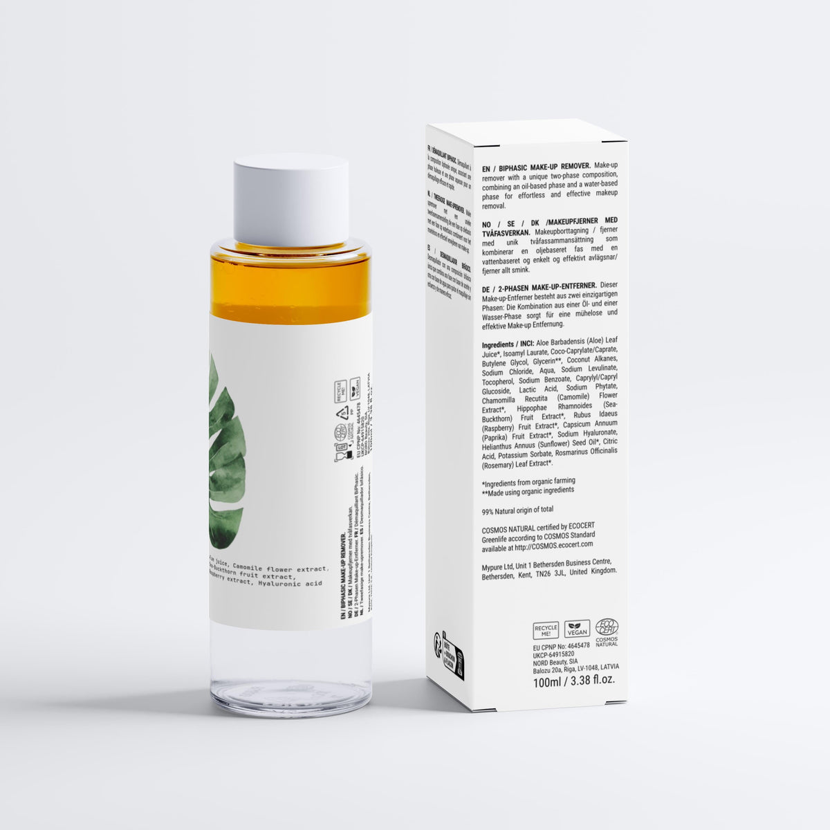 BiPhasic Make-up Remover, Fragrance Free